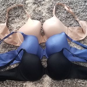 Set of 3 Gap Everyday Smooth Perfect Coverage Bras